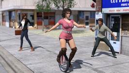 Riding the Unicycle