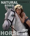 Natural Horse - G3F & DAZ Horse 2 Poses