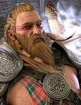 Dragonsbane Barbarian Hair and Beard G3M