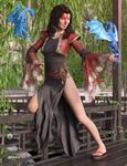 dForce Dragon Lady Outfit G8F